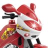 Moto Elétrica Infantil Super Moto Bombeiro Vermelho 12V - Magic Toys - 3