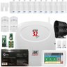 Kit Alarme Residencial Active 32 Duo Jfl Controle Via Smartphone Jfl - 1