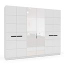 Ver imagem 4 de Guarda Roupa Casal 242,1cm 6 Portas com Espelho 240855 Lisboa Politorno Móveis