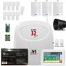 Kit Alarme Residencial Active 32 Duo Jfl com Teclado Ts 400 - 1