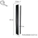 Ver imagem 6 de Arandela Externa Linear Borda Luminosa Fachada Led Bet02
