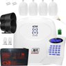 Kit Central De Alarme Monitorado Active 8 Jfl Com Sensores Jfl - 1