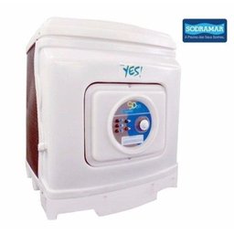 Trocador de Calor Aquecedor para Piscina Sodramar Yes Sd 40 + Quadro de Comando Digital - 1