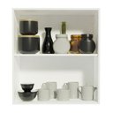 Ver imagem 4 de Armário Aéreo Madesa Reims 60 cm 1 Porta Branco Cor:Branco