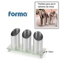 Ver imagem 3 de Porta Talheres de Mesa 3 Divisões Vidro Buffet Restaurante