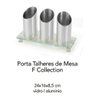 Porta Talheres de Mesa 3 Divisões Vidro Buffet Restaurante - 4