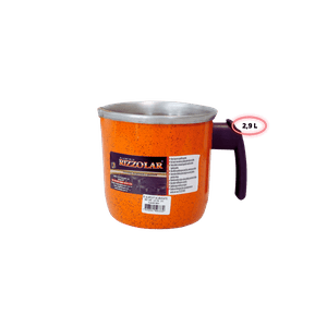 Canecão Aliança Colorido Nº 16 Rizzolar - Praticidade e Elegância em sua Cozinha Laranja