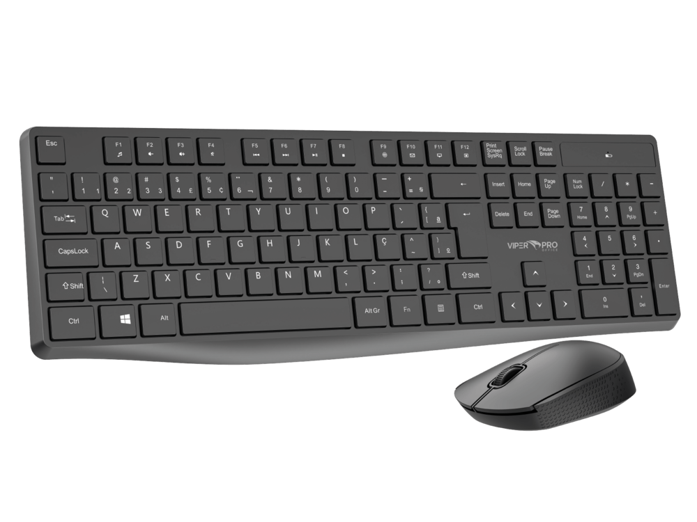Combo sem Fio Creative Preto Viper Pro Office Vo203