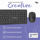 Ver imagem 3 de Combo sem Fio Creative Preto Viper Pro Office Vo203