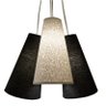 Lustre Pendente Arabesco Preto e Branco - 1