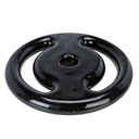 Ver imagem 4 de Anilha Revestida 15 kg com Revestimento em PVC Iniciativa Fitness