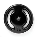 Ver imagem 1 de Anilha Revestida 15 kg com Revestimento em PVC Iniciativa Fitness