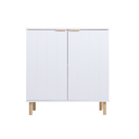 Ver imagem 7 de Armario Aparador Buffet Ripado 2 Portas 80cm Ditália