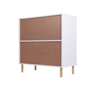 Ver imagem 6 de Armario Aparador Buffet Ripado 2 Portas 80cm Ditália