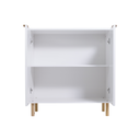 Ver imagem 4 de Armario Aparador Buffet Ripado 2 Portas 80cm Ditália