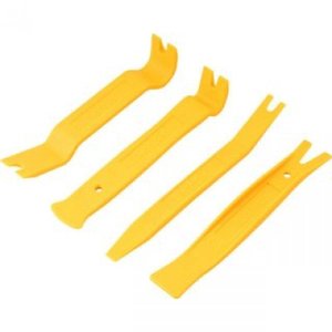 Espátulas para Desmontar Painel Kit em Nylon Jogo com 4 peças Vonder