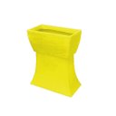 Ver imagem 5 de Vaso Planta 50x25 Jardineira Floreira Suporte Polietileno BGPLASTICOS V550S AZUL TURQUESA 018