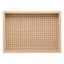 Ver imagem 4 de Bandeja Retangular de Mdf com Fundo Treliça 36,5cm X 26,5cm