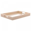 Ver imagem 1 de Bandeja Retangular de Mdf com Fundo Treliça 36,5cm X 26,5cm