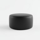 Ver imagem 3 de Sofá Orgânico Módulo Curvo Savana + Puff Corino Modena Preto - Montanari's Decor