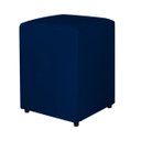Ver imagem 1 de Kit 02 Puff Quadrado em Suede Decorativo