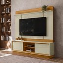 Ver imagem 2 de Estante Home Theater Siena Cumaru/Opala
