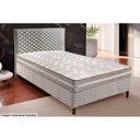 Ver imagem 2 de Colchão Solteiro Espuma Compact Ag 65 - D33 - Confort Euro Pillow Gray (88x188x26) - Paropas