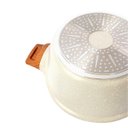 Ver imagem 4 de Caçarola Antiaderente Cerâmico Temperatti Bianco Am Tv 24cm Javali 2137jav