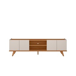 Rack Brazos para Tv até "75 4 Portas - Colibri - Off White Matte / Frejo - 8