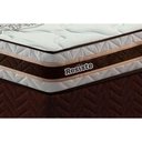 Ver imagem 5 de Conjunto Box Baú Queen: Colchão Molas Paropas Resiste Double Face Ag D45 + Base Crc Suede Brown (