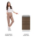 Ver imagem 7 de Balcão Armário de Cozinha 40 cm 1 Porta Branco/Rustic Glamy Madesa