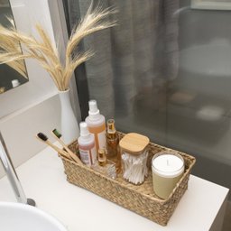Cesto quadrado de seagrass 30cm - Oikos - 7