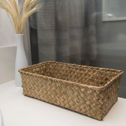 Cesto quadrado de seagrass 30cm - Oikos - 6