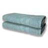 2 Toalhas Super Felpudas Grande e Grossa Algodão 80x150 Verde Claro - 3