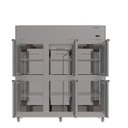 Ver imagem 3 de Geladeira Comercial 6 Portas de Inox Escovado 1382lts 36kres6pdii Kofisa
