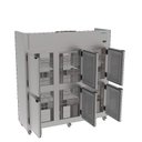 Ver imagem 4 de Geladeira Comercial 6 Portas de Inox Escovado 1382lts 36kres6pdii Kofisa