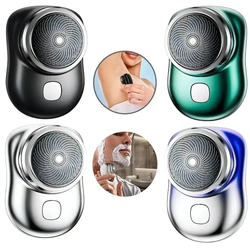 Ver imagem 6 de Mini Barbeador Elétrico USB Prova D'Água Recarregável Type-C