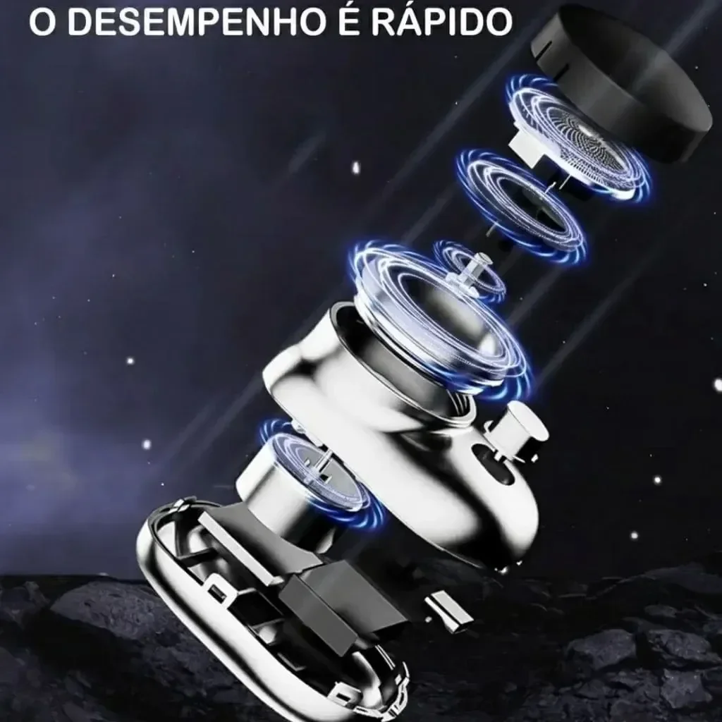 Ver imagem 4 de Mini Barbeador Elétrico USB Prova D'Água Recarregável Type-C