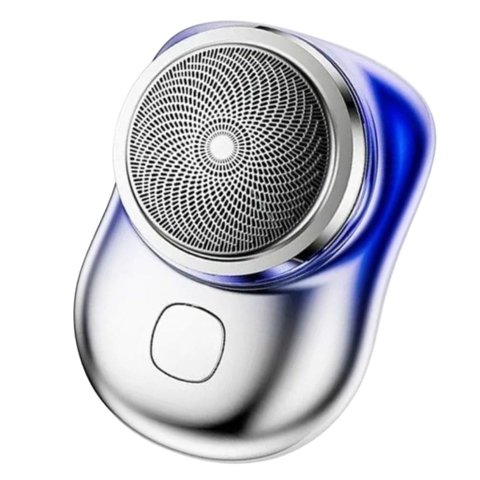 Mini Barbeador Elétrico USB Prova D'Água Recarregável Type-C