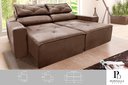 Ver imagem 3 de Sofá Retrátil e Reclinável 1,50m com Molas – Conforto e Estilo para Sua Sala