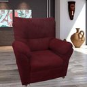 Ver imagem 2 de Poltronas Reclinável Do Papai e Mamãe Pra Sala de Estar e Descanso Manu - Beatriz Decor - Vinho