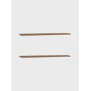 Ver imagem 2 de Kit de 2 Prateleiras 150cm Mdf Freijó - On Móveis
