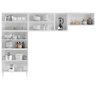 Cozinha De Aço Compacta Mirage New 5 Vidros 3 Peças Branco - 4