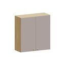 Ver imagem 1 de Armário Aéreo 80cm 2 Pts Elegance Luciane Móveis