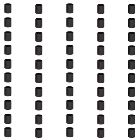 Kit50 Luva Pvc 1 Preta