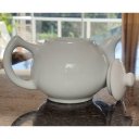 Ver imagem 4 de Jogo Café e Chá, Bandeja + Bule Chaleira 400ml + Açucareiro Ramequim 250ml - Porcelana Branca