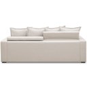Ver imagem 7 de Sofá Retrátil Reclinável para Sala de Estar Living 235cm Vêneto F04 Bouclê Off White - Lyam Decor