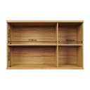 Ver imagem 6 de Armário de Cozinha Modulado Sauvignon C/ 3 Portas Canelada 120cm Amendoa/grafite - Ronipa