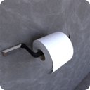 Ver imagem 1 de Porta Papel Higiênico de Parede Preto e Cromo Empire
