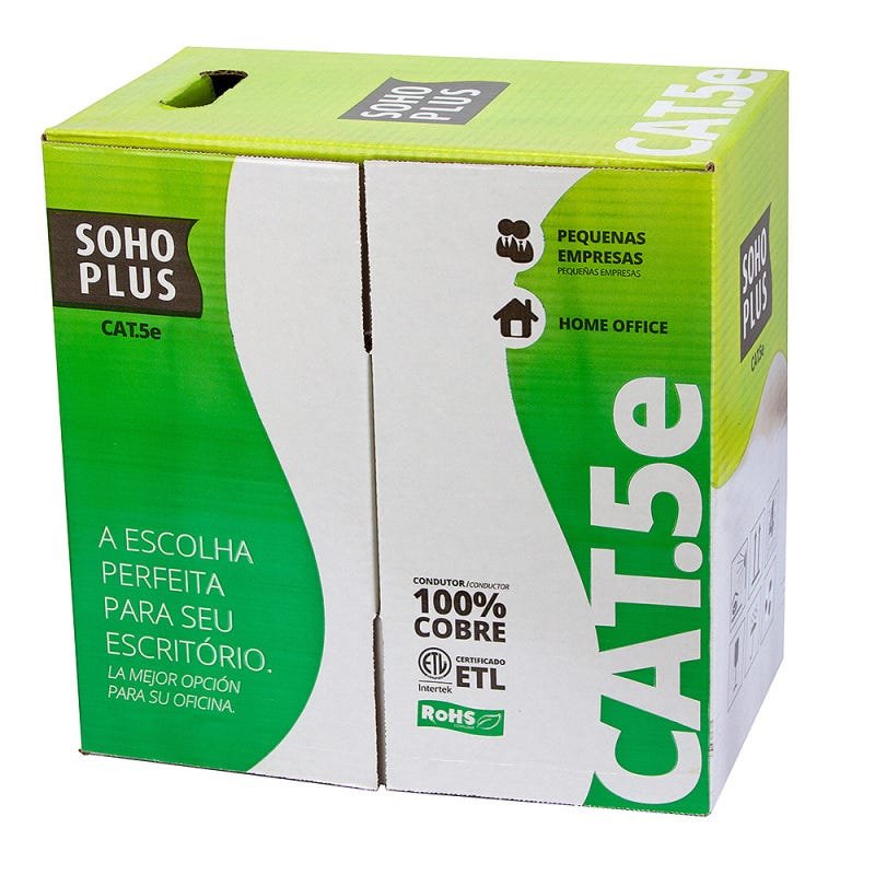 Caixa Cabo de Rede Cat.5 - Furukawa Sohoplus 30 Metros - 2